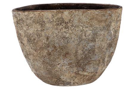 <h4>Batu Sand Oval Bowl 37x15x18cm</h4>