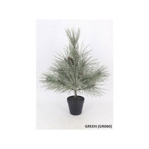 Pine/Cone Tree In Pot Green XM660111GRN