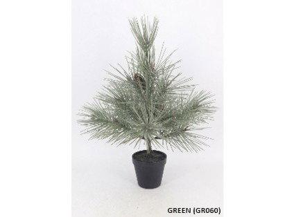 <h4>Pine/Cone Tree In Pot Green XM660111GRN</h4>