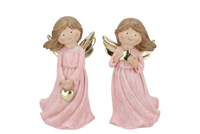 <h4>Belly Jolly Pink Angel Wings 9x8x18cm</h4>