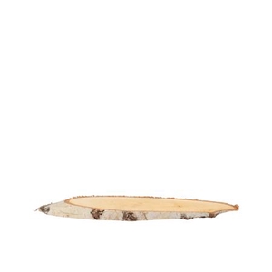 Nature Birch Slice Oval D12-16cm / L25-30cm X 2cm