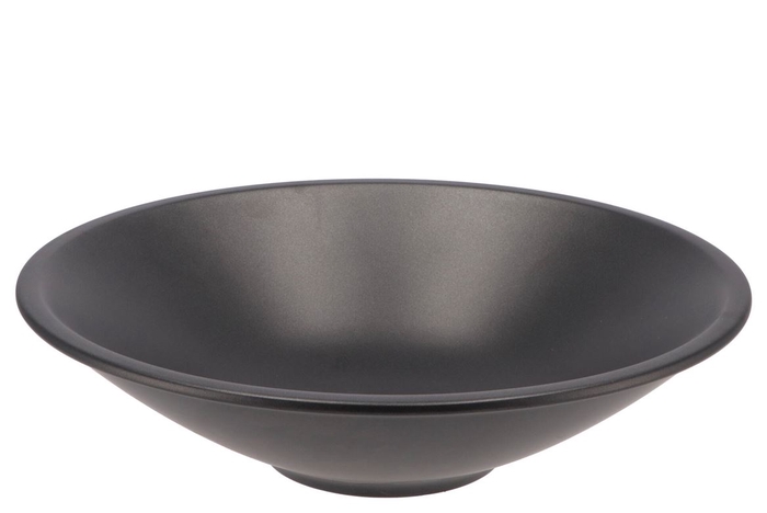 <h4>Ceramic Bowl Graphite Round 40x11cm</h4>