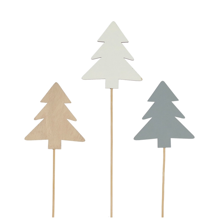 Christmas sticks 20cm Wood tree d08cm