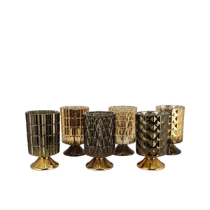 Jazz Majestic Black T-light On Foot Ass 10x17cm