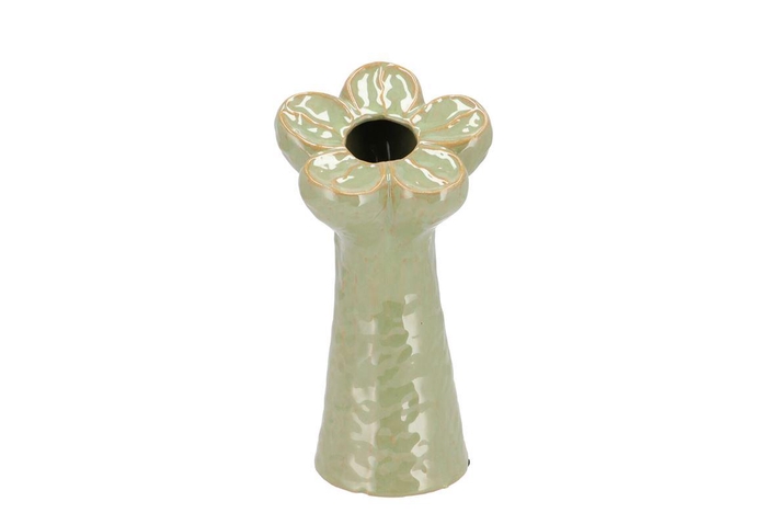 <h4>Mara Pistache Vase Bloom 12x12x26cm Nm</h4>