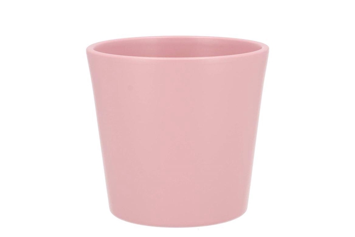 <h4>Ceramic Pink Silver Pot Orchid 14cm Nm</h4>