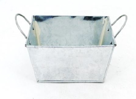 <h4>ZINC NATUREL L15X15 H8CM</h4>