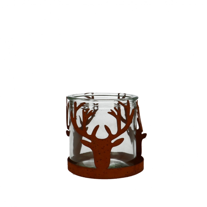 <h4>Christmas Tea light holder d08*8cm</h4>