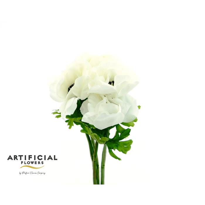<h4>Artificial Soft Touch Anemone White</h4>