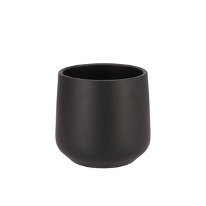 Ceramic Anthracite Matt Pot Orchid Berlin 14cm