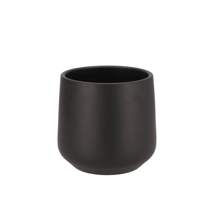 <h4>Ceramic Anthracite Matt Pot Orchid Berlin 14x13,5c</h4>