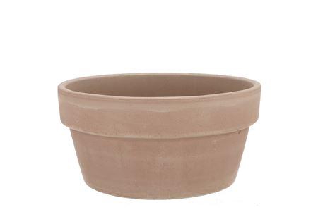 <h4>Terracotta Choco Cilinder Bowl 20x10cm</h4>