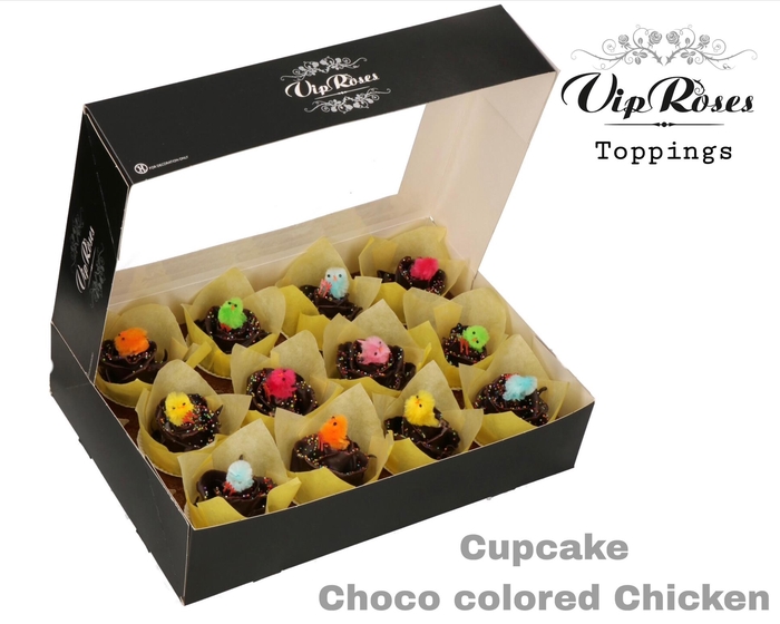 <h4>R GR CUPCAKE CHOCO COLORED CHICKEN</h4>