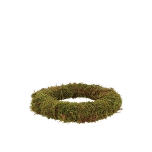 Nature Wreath Green Moss 20cm