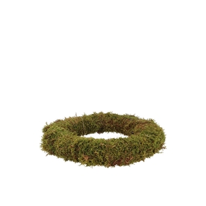 Nature Wreath Green Moss 20cm