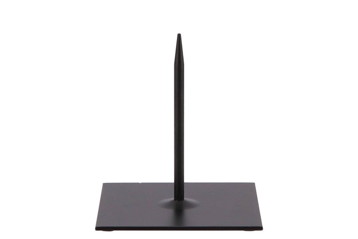 <h4>Flowermaterial Metal Stand Black 12x12x13cm</h4>