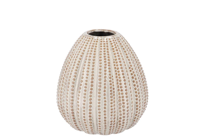 <h4>Pearl Grey Vase 12x12x12cmn Nm</h4>