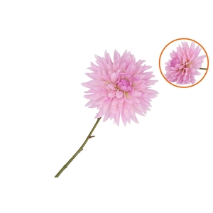 Silk Dahlia Pointy Light Purple 65cm