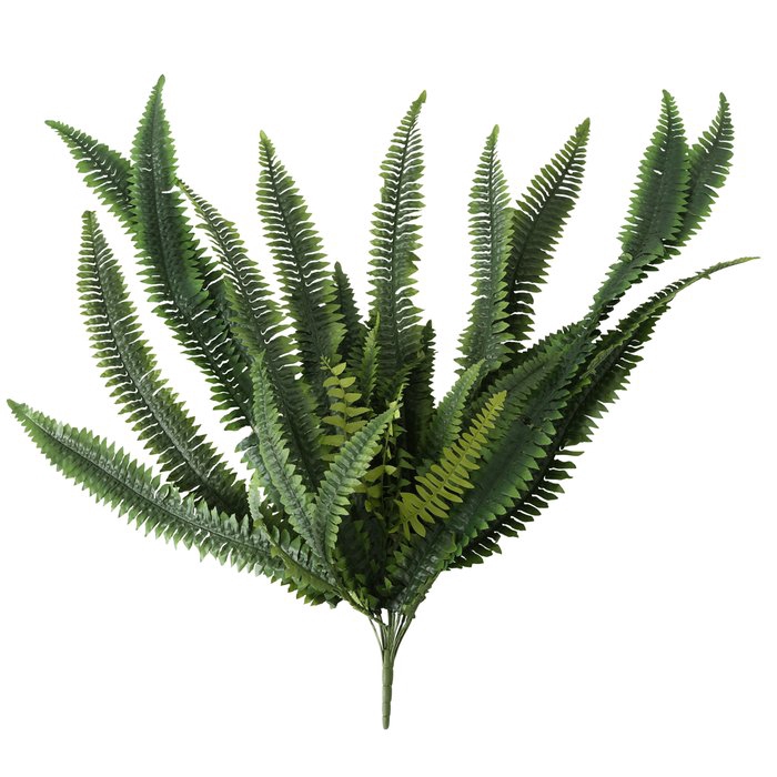 <h4>Decorative branch , Fern, H 109 cm, Plastic green, 4020606303448, 7531800</h4>