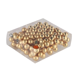 Glass Ball Combi Gold 20mm P/144