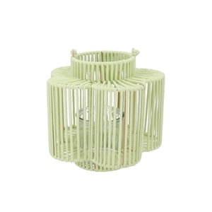 Cruz Pistache Lantern Flower Long 15x28x27cm