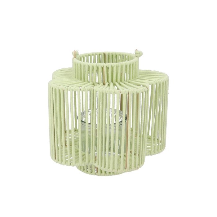 <h4>Cruz Pistache Lantern Flower Long 15x28x27cm</h4>