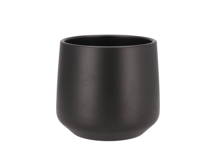 <h4>Ceramic Anthracite Matt Pot Berlin 13cm</h4>