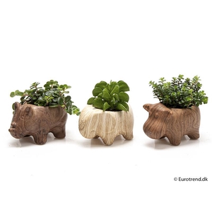 E 2106  dyremix i træ look