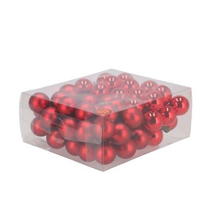 Glass Ball Glans Combi Rood 30mm P/72