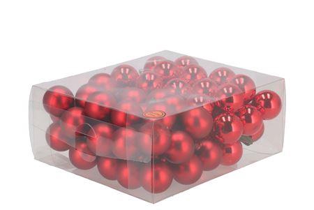 <h4>Glass Ball Glans Combi Rood 30mm P/72</h4>