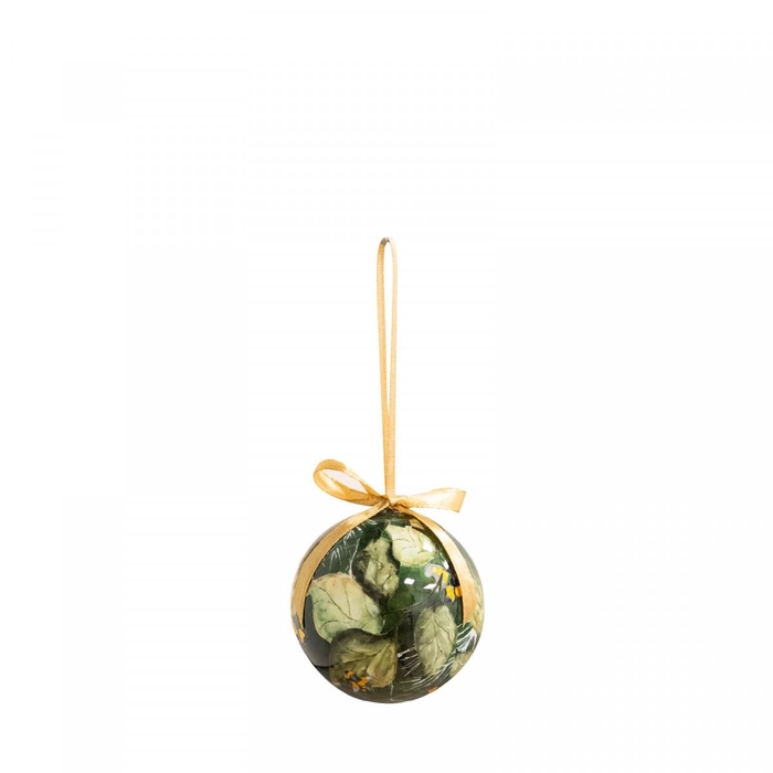 <h4>Christmas bauble Special  70mm Bee Green</h4>