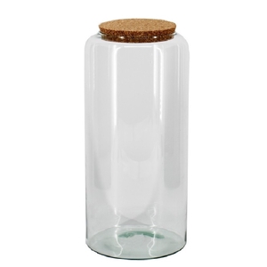 Glas Eco terrarium Mari d14/19*40cm