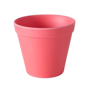 Planter Giardino, H 9,50 cm, Bamboe (Phyllostachys edulis), Synthetische hars, Effen, rd