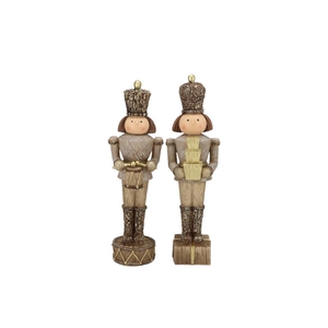 Lesly Gold X-mas Nutcracker 8x7x26cm