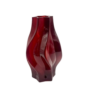 Glas Vaas Liva d16*26cm