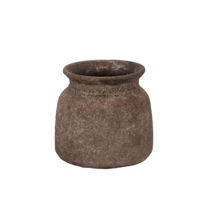 Bali Indonesian Grey Jug 17x16cm