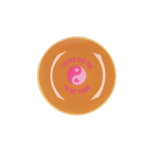 Plate Round Yin Yang 18x18x2cm