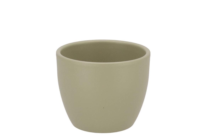 Ceramic Pistache Matt Pot 7x6cm