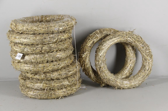 Wreath Straw 35/6cm