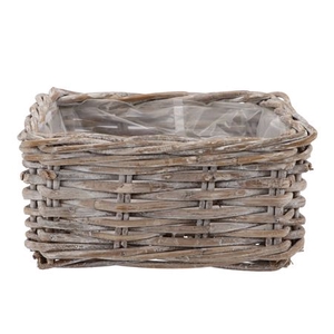 Rattan Bowl Square 30x30x15cm Nm