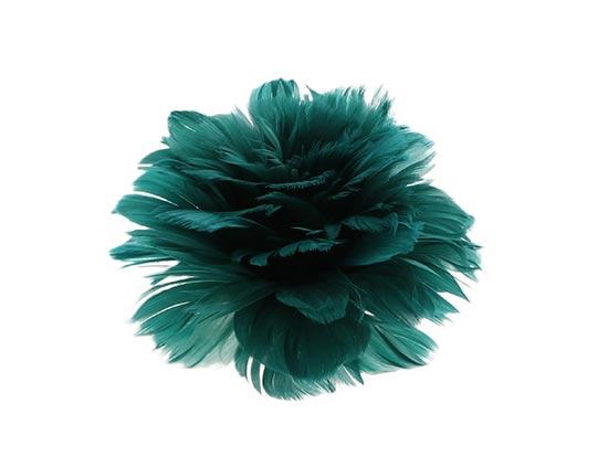 Feather Rose Clip H9D11