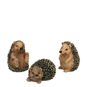 Herfst Deco egel 06cm ass.