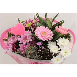 Boeket Promo Roze Valentijn