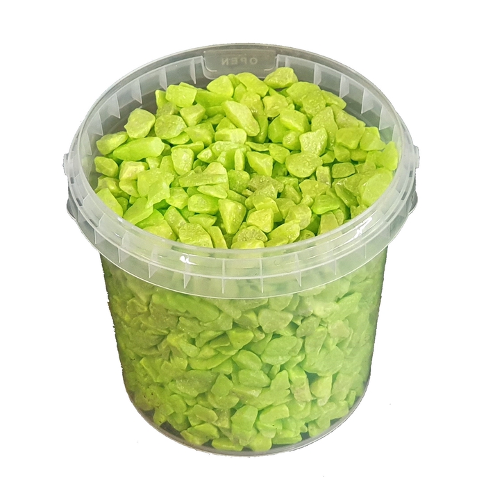 Rocks 1 ltr bucket Light Green