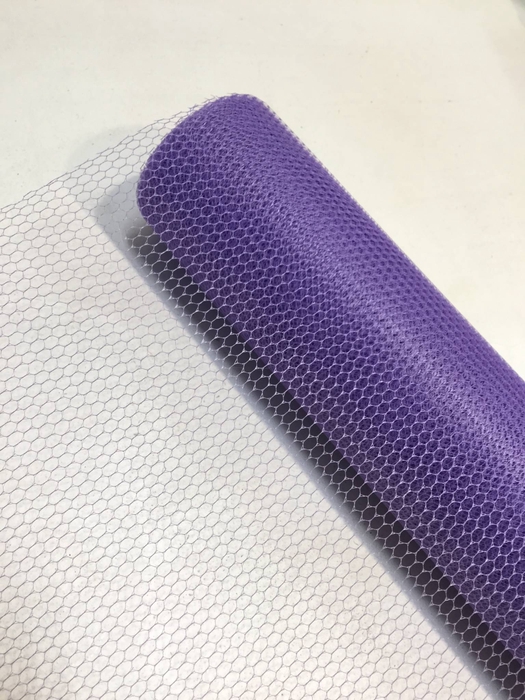 HEXAGONE NET 50CM*25METER LILA