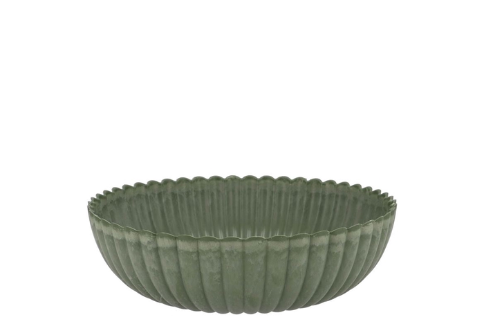 <h4>Melamine Lisa Green Bowl 20x20x8cm</h4>