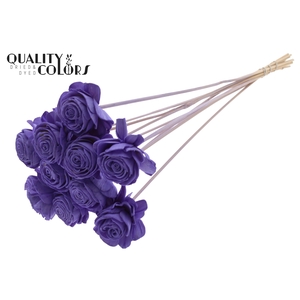 Shola Beauty Rose 6cm on stem Milka