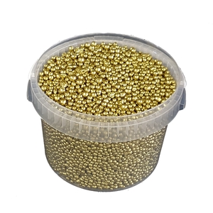 Terracotta pearls 10ltr bucket Gold