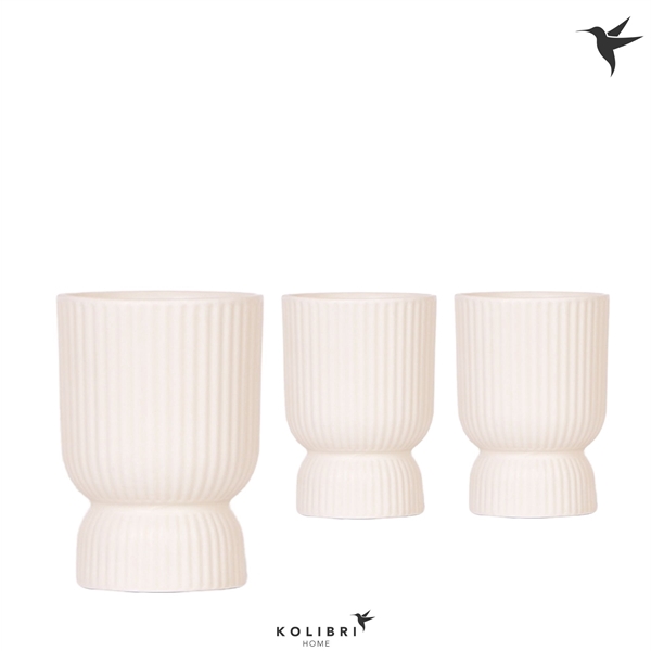 <h4>Kolibri Home Diabolo pot travertine</h4>