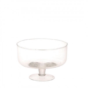 Glass Bowl/foot d14*10cm